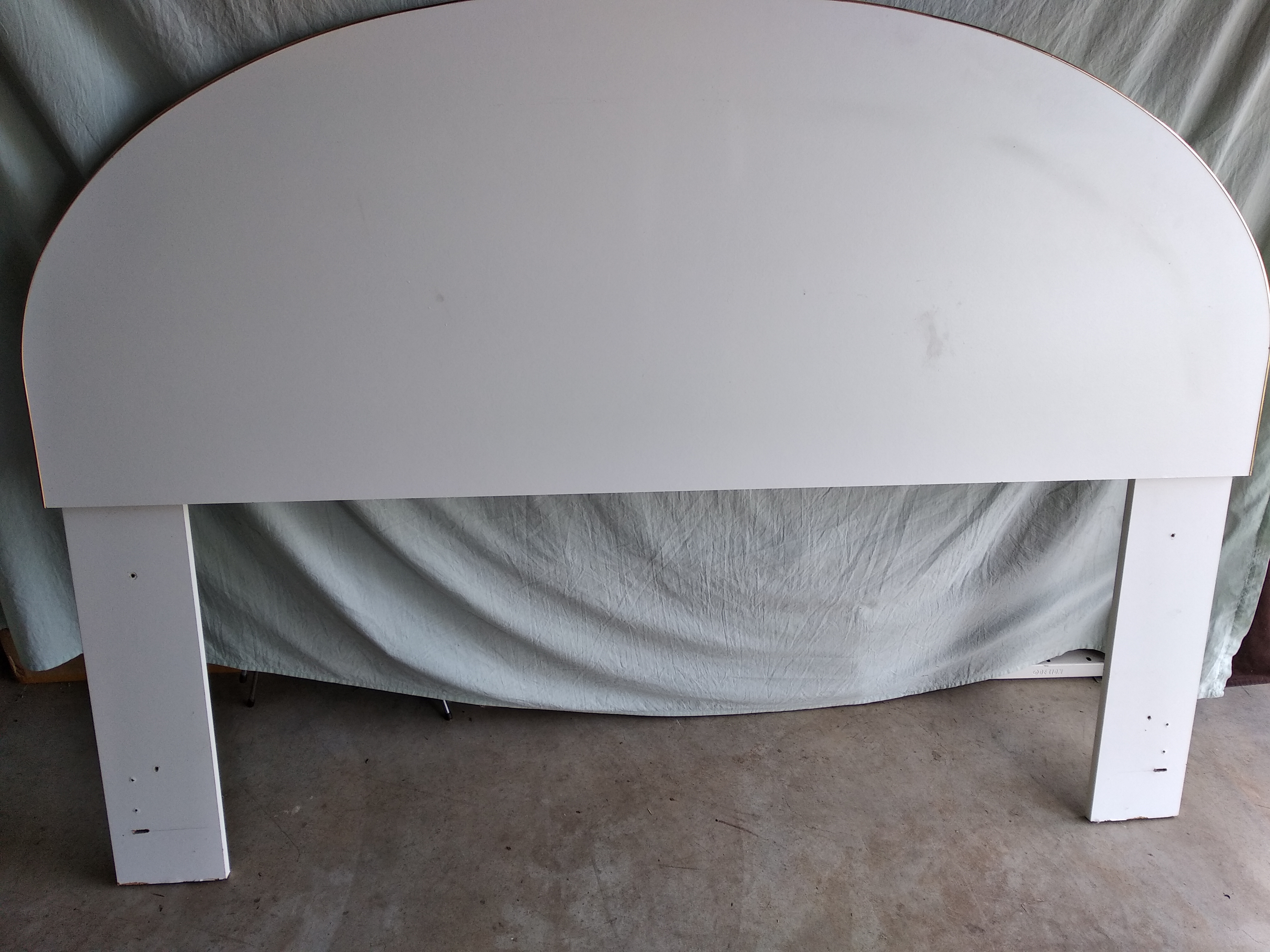 (image for) Bed Head - Queen Size, White Melamine